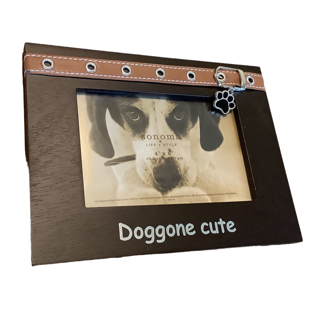 Doggone Cute 4”x6” Photo Frame